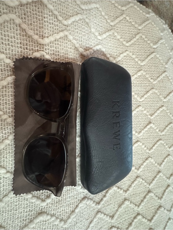 KREWE Accessories - KREWE Translucent Smoke Sunglasses with Dark Brown Lenses